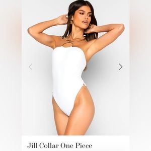 Jill Collar One Piece Swimsuit